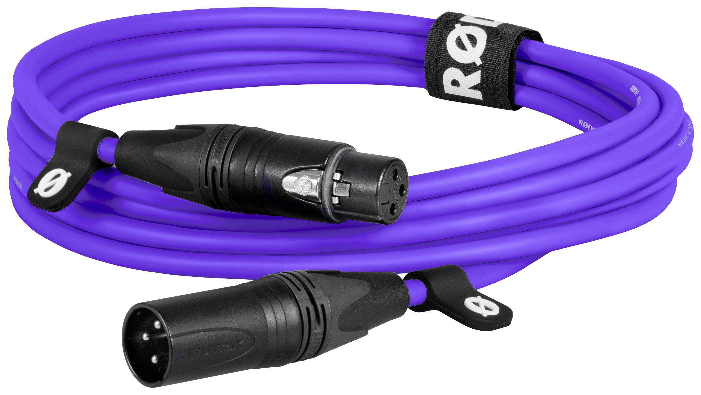 Rode XLR3M-PU XLR Verbindungskabel 3m Lila