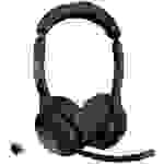 Jabra 25599-999-899-Conti ordinateur Bluetooth Stereo noir Noise Cancelling, Suppression du bruit du microphone