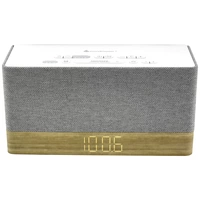 Soundmaster UR630WE Radiowecker UKW Bluetooth®, AUX, UKW Weckfunktion Grau, Braun Soundmaster UR630WE Radiowecker UKW Bluetooth®, AUX, UKW Weckfunktion Grau, Braun
