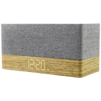 Soundmaster UR630WE Radiowecker UKW Bluetooth®, AUX, UKW Weckfunktion Grau, Braun Soundmaster UR630WE Radiowecker UKW Bluetooth®, AUX, UKW Weckfunktion Grau, Braun