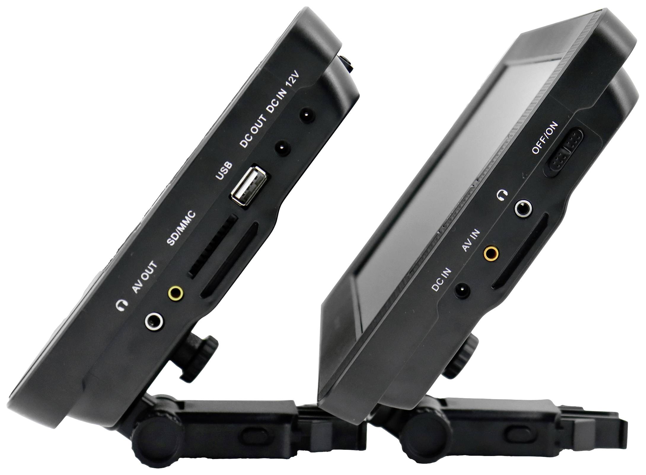 Soundmaster PDB1850SW Tragbarer DVD-Player 25.9cm 10.2 Zoll EEK: D (A - G) Schwarz