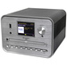 Soundmaster ICD1050SW CD-Player Silber Internetradio, DAB+, WLAN, USB, Inkl. Lautsprechern