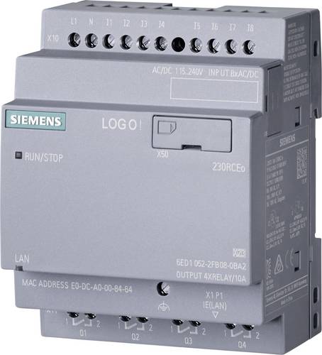 Siemens 6ED1052-2FB08-0BA2 SPS-Steuerungsmodul 115 V/DC, 230 V/DC, 115 V/AC, 230 V/AC