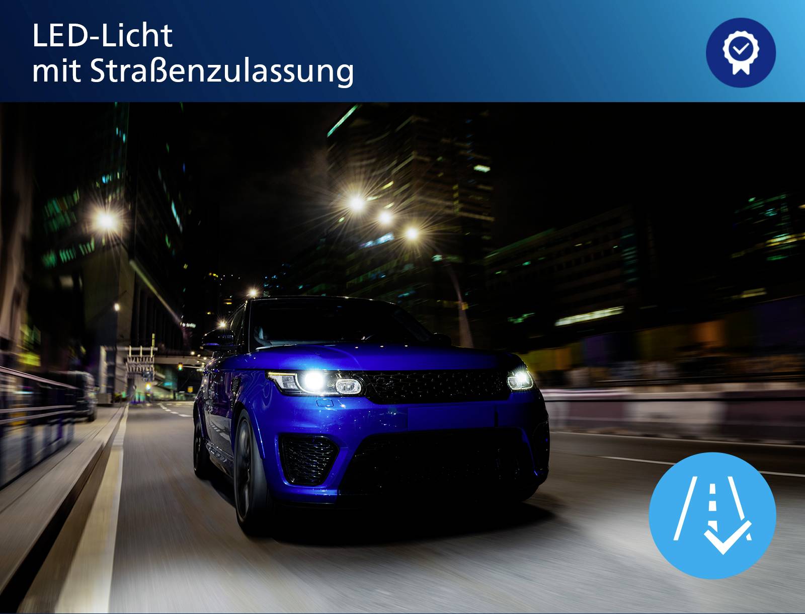 Philips Automotive 11972U60BX2 LED Leuchtmittel Ultinon Pro6000 H7 12V