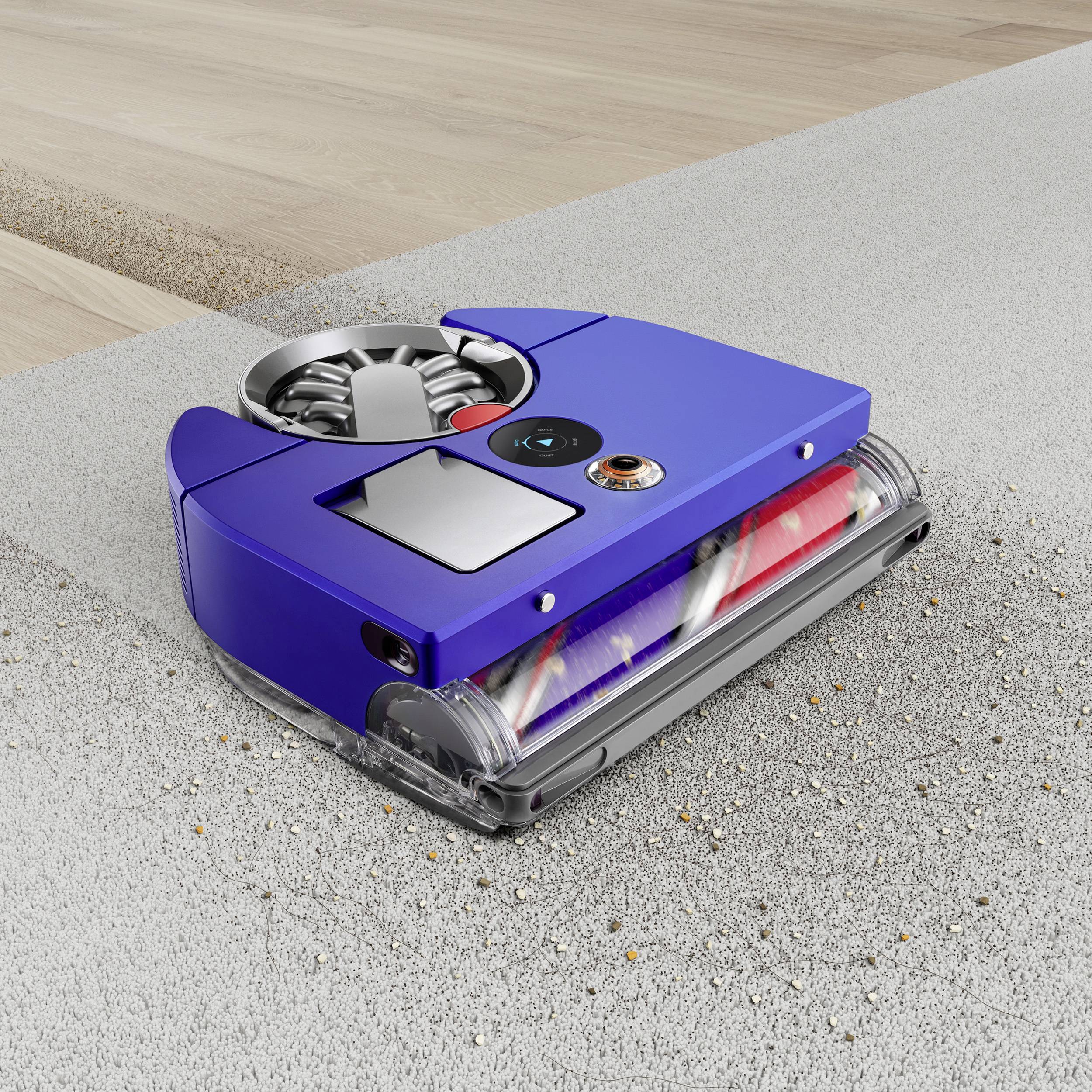 Dyson 360 Vis Nav Moulded Blue/Nickel Saugroboter Blau