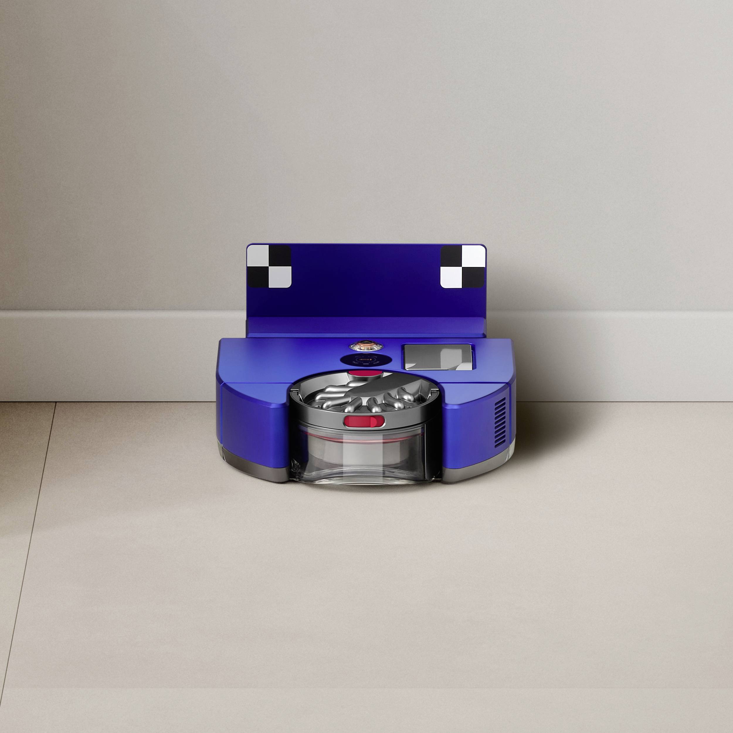 Dyson 360 Vis Nav Moulded Blue/Nickel Saugroboter Blau