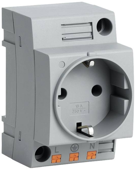 Lütze Steckdose Plug Socket ST-3/S Push In GR Grau 5 St.