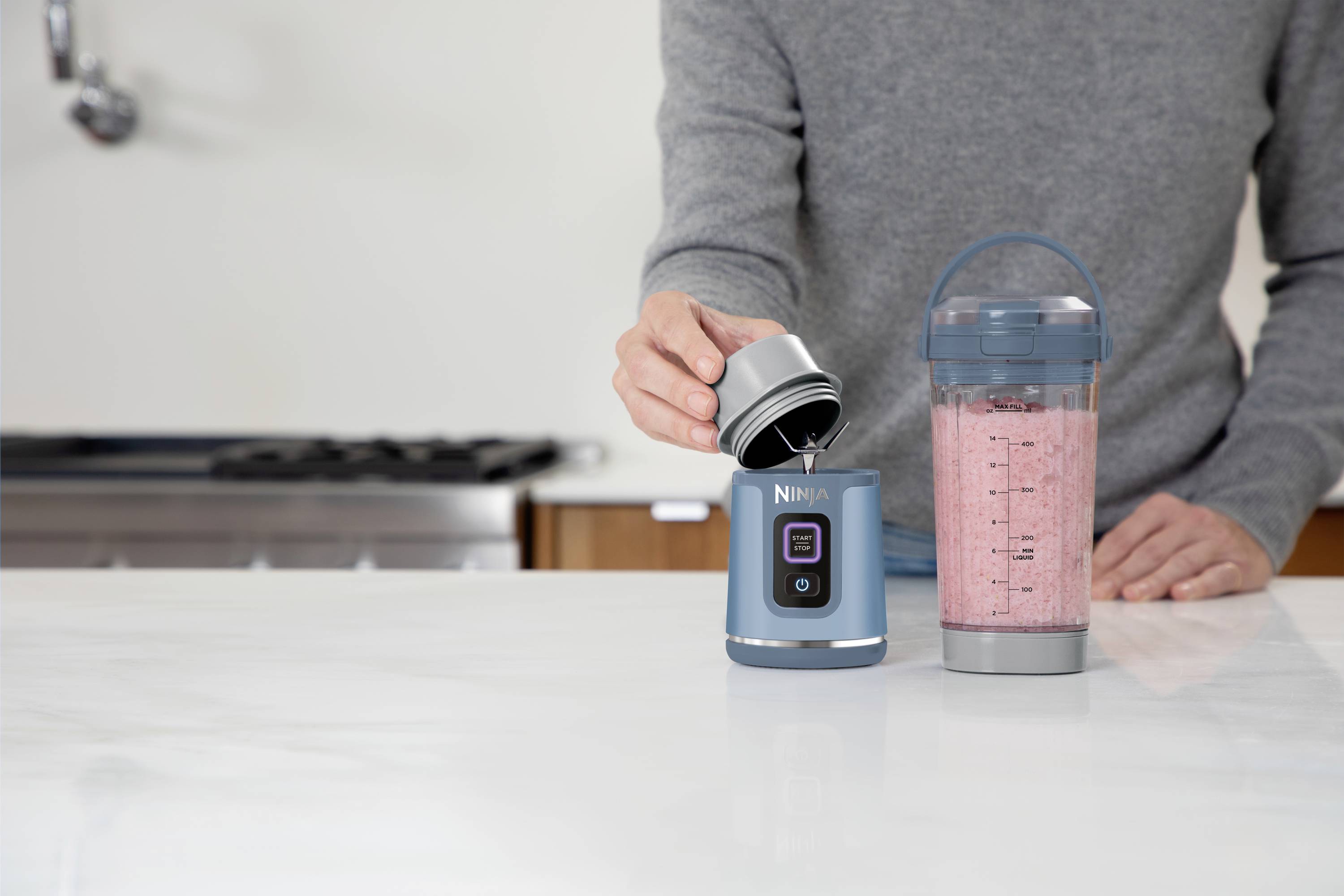 Ninja Blast Standmixer 14.4 W Blau