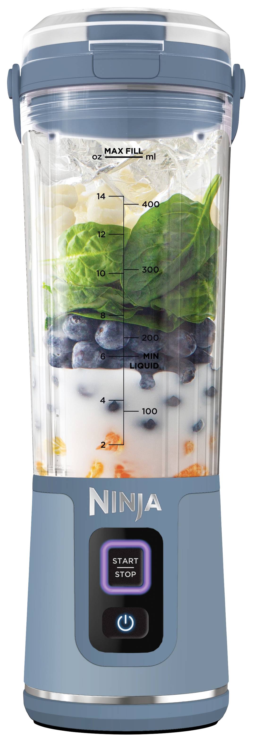 Ninja Blast Standmixer 14.4 W Blau