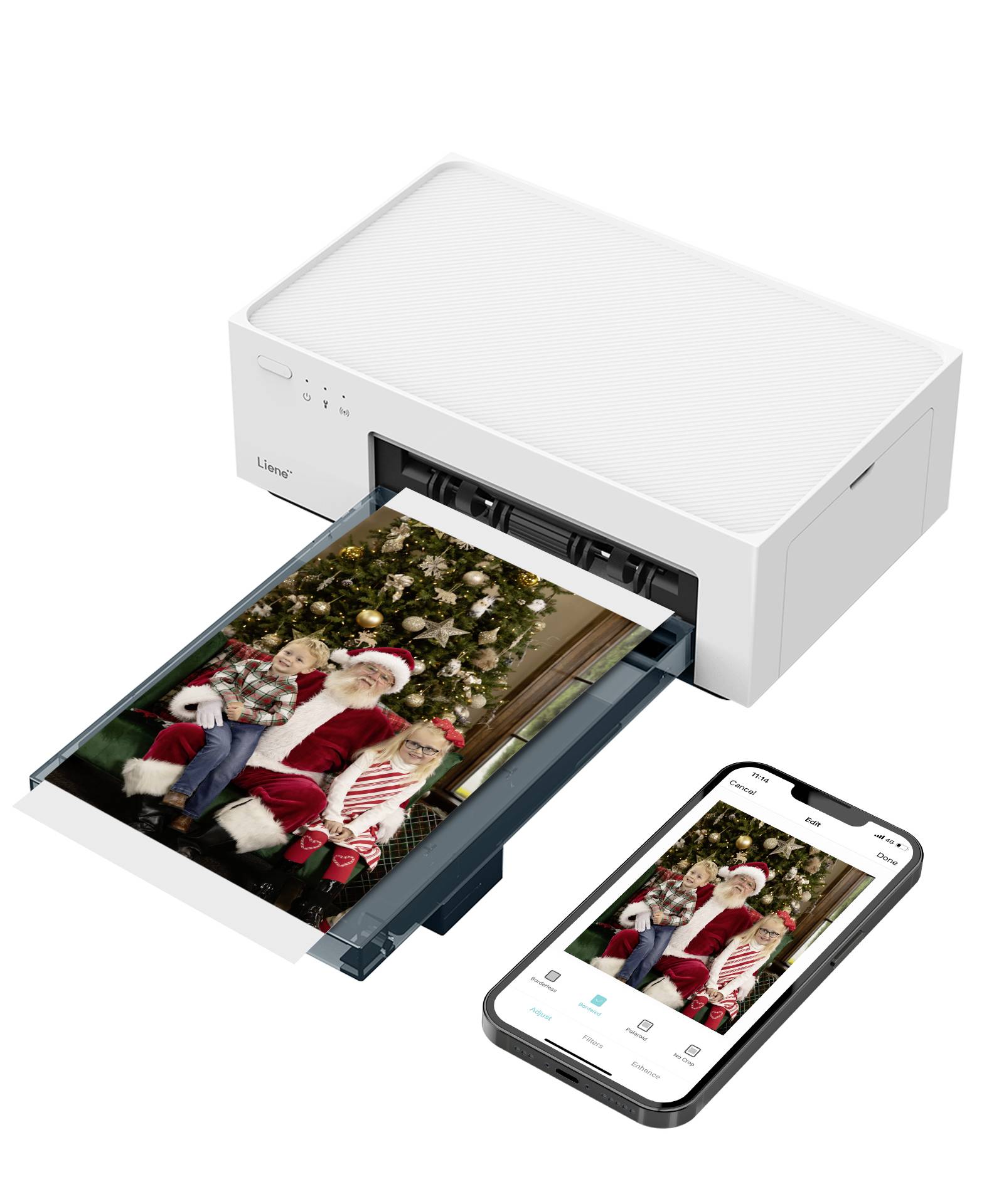 Liene Amber M200 Fotodrucker Druck-Auflösung: 300 x 300 dpi Papierformat (max.): 100 x 148mm