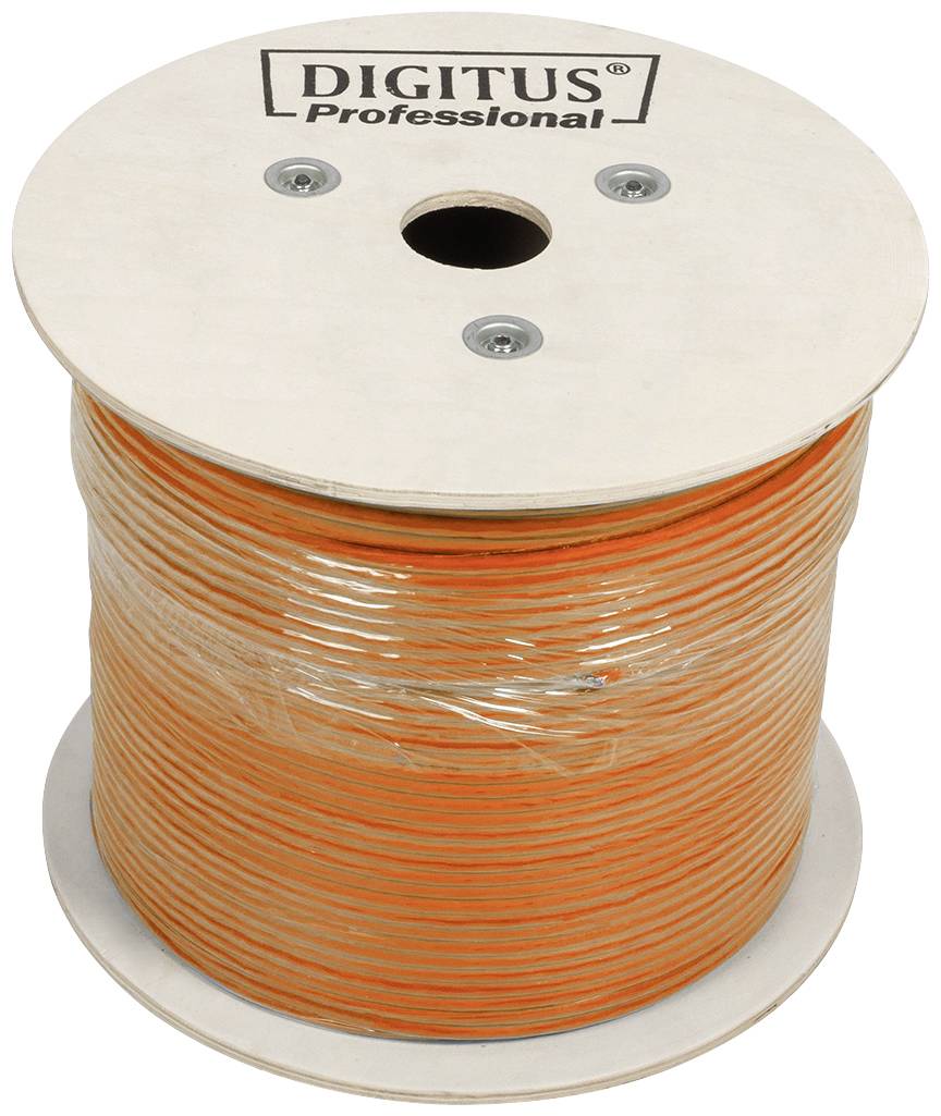 Digitus DK-1745-VH-10 Installationskabel CAT 7 S/FTP Orange 1000m