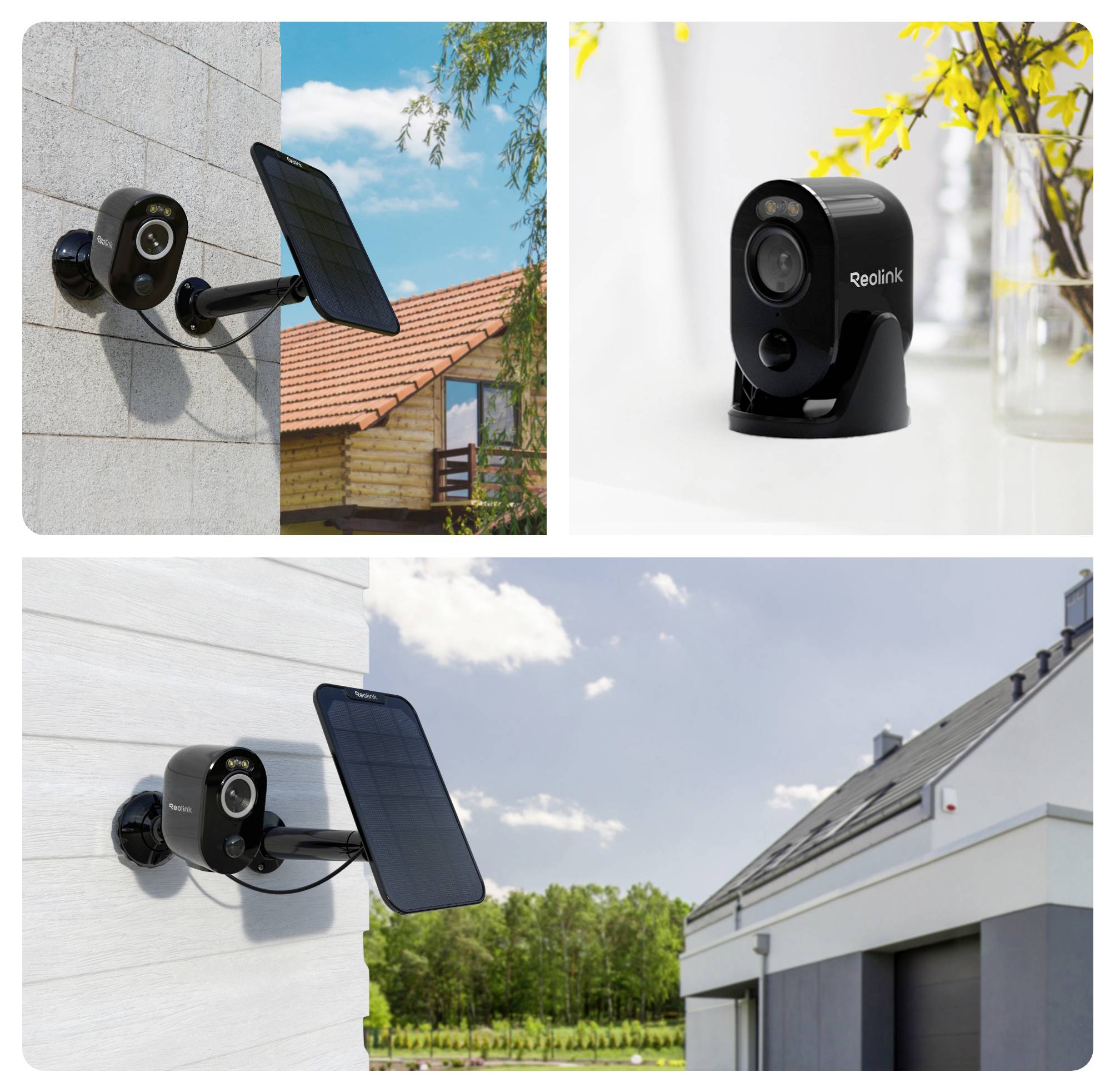 Reolink Argus Series B330 - B WLAN IP Überwachungskamera 2880 x 1616 Pixel