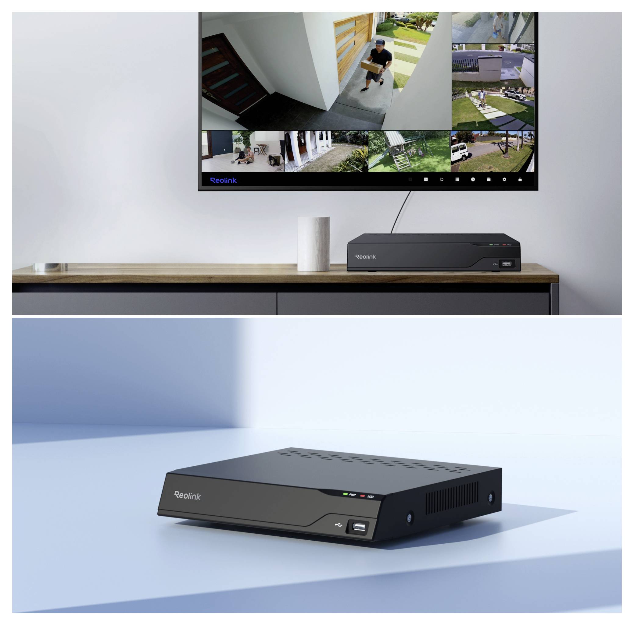 Reolink NVS8 8-Kanal Netzwerk-Videorecorder