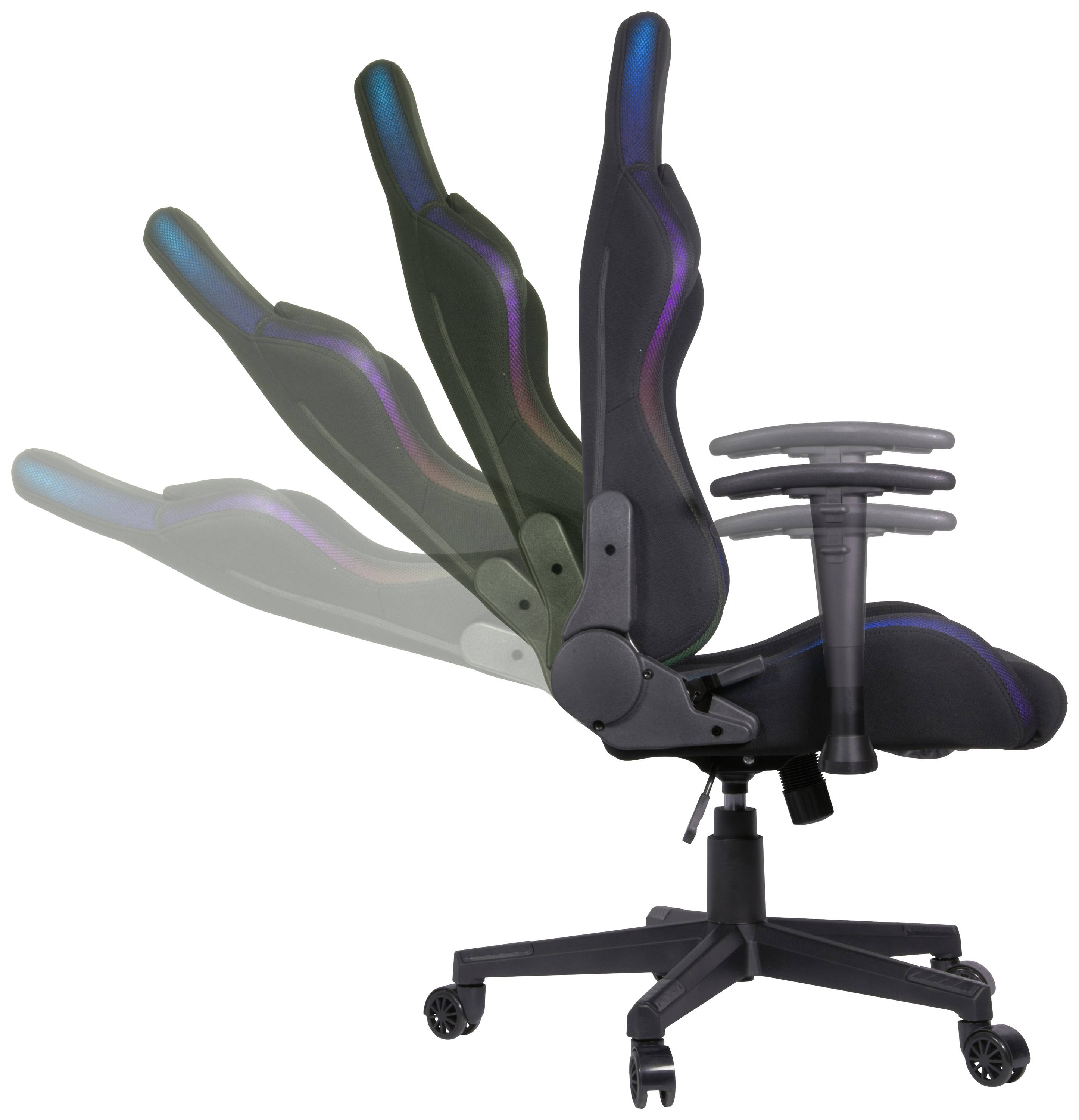 SpeedLink REGYS Gaming-Stuhl Schwarz, RGB