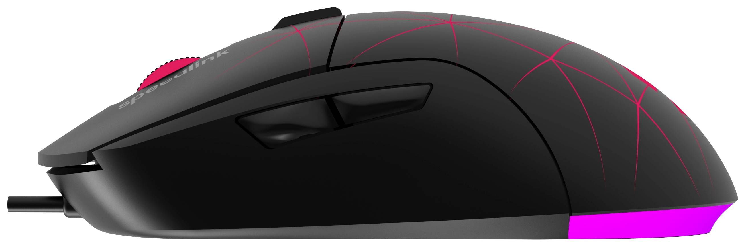 SpeedLink CORAX Gaming-Maus USB Schwarz 5 Tasten 3200 dpi Beleuchtet, Integriertes Scrollrad