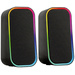 SpeedLink TOKEN PC-Lautsprecher Bluetooth®, Kabelgebunden 6 W Schwarz, RGB