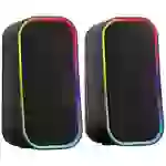 SpeedLink TOKEN PC-Lautsprecher Bluetooth®, Kabelgebunden 6W Schwarz, RGB SpeedLink TOKEN PC-Lautsprecher Bluetooth®, Kabelgebunden 6W Schwarz, RGB