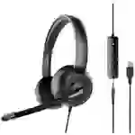 SpeedLink METIS On Ear Headset kabelgebunden Stereo Schwarz Headset, Lautstärkeregelung, Mikrofon-S SpeedLink METIS On Ear Headset kabelgebunden Stereo Schwarz Headset, Lautstärkeregelung, Mikrofon-S