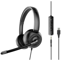 Speedlink METIS USB-Stereo-Headset, 3,5 mm Klinke mit USB-Soundkarte, Speedlink METIS USB-Stereo-Headset, 3,5 mm Klinke mit USB-Soundkarte,