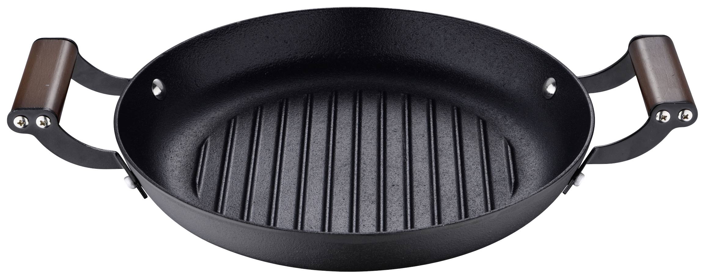 MasterPRO Odin Grillplatte Rund Antihaftbeschichtung Grill-Fläche (Durchmesser)=280 mm Schwarz