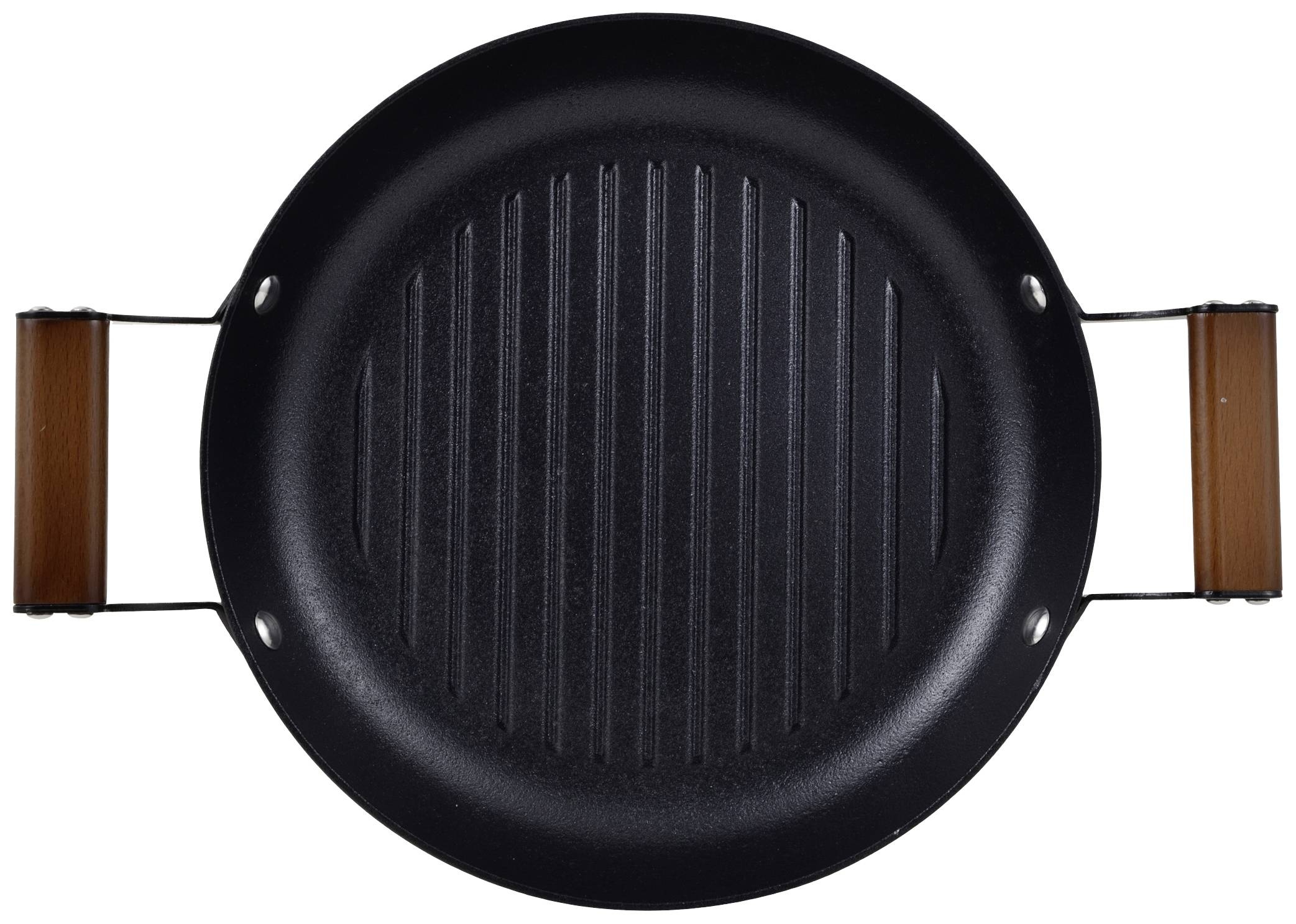 MasterPRO Odin Grillplatte Rund Antihaftbeschichtung Grill-Fläche (Durchmesser)=280mm Schwarz