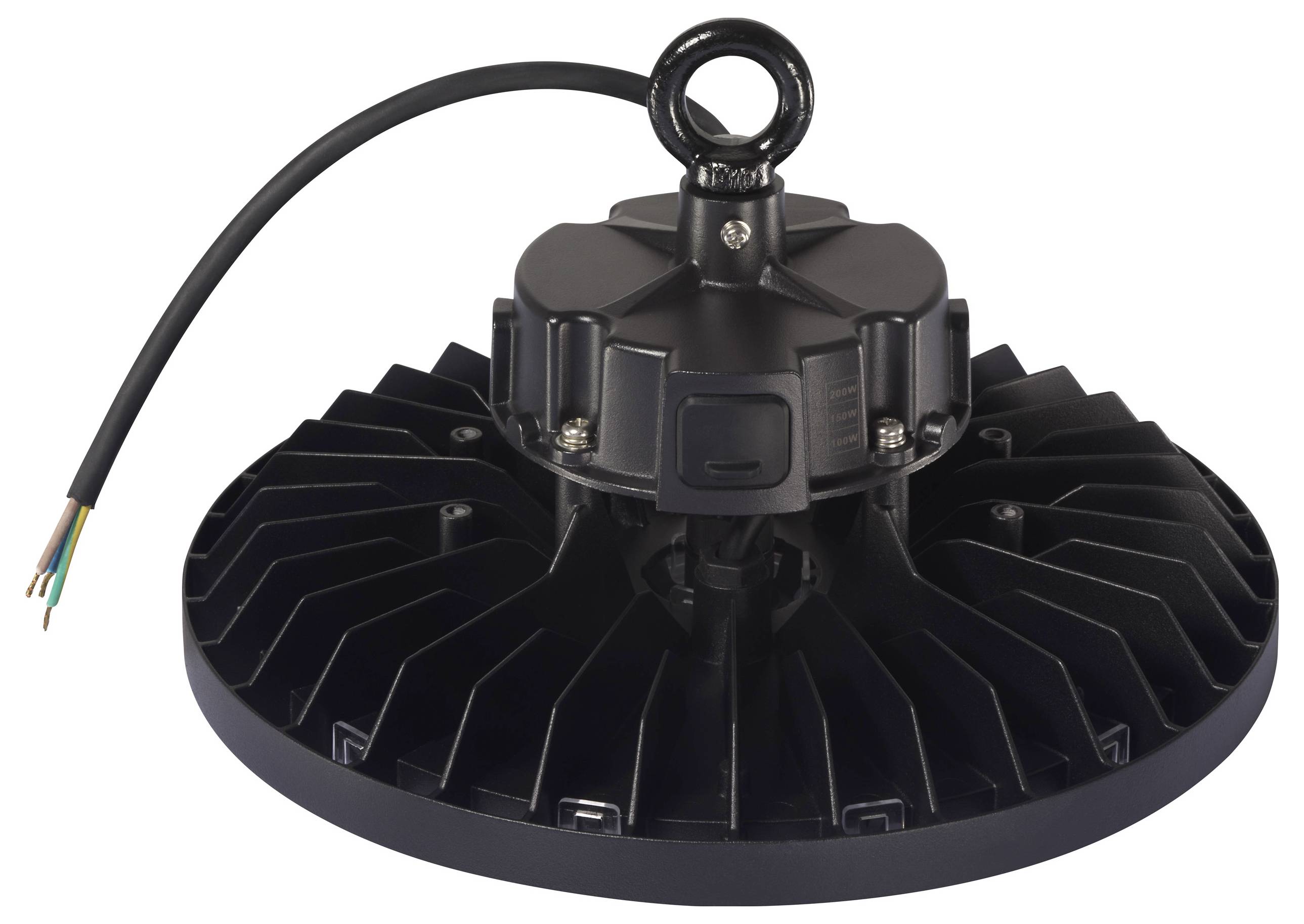 Sygonix SY-6249488 LED-Hallenstrahler EEK: B (A - G) LED LED 200W Schwarz