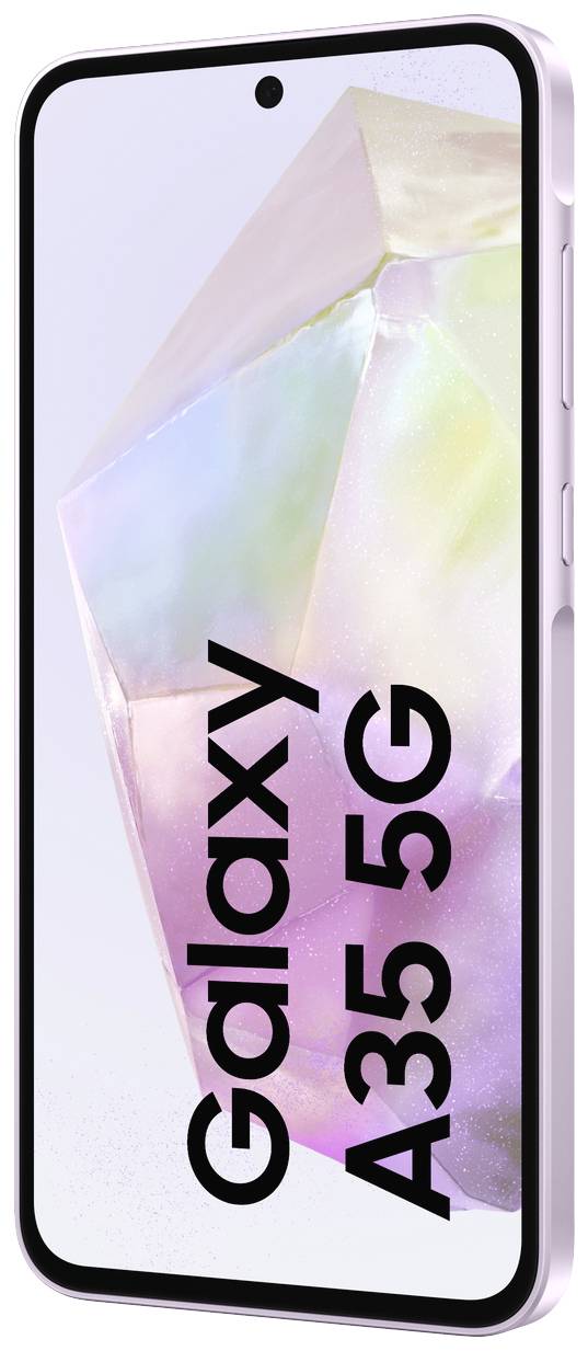 Samsung Galaxy A35 5G Smartphone 256GB 16.8cm (6.6 Zoll) Lilac Purple Android™ 14 Hybrid-Slot