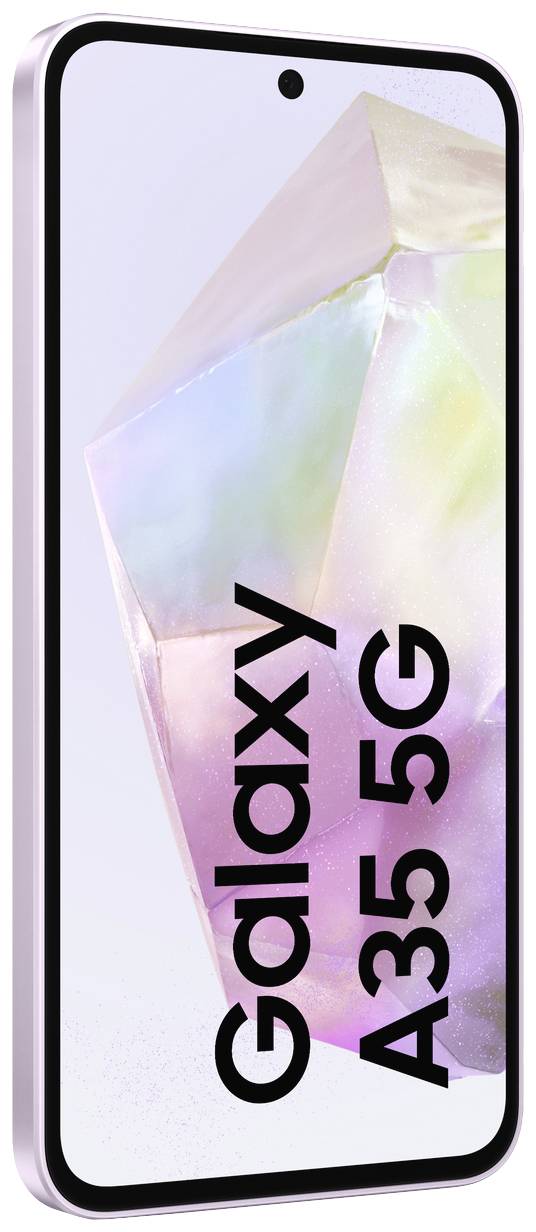 Samsung Galaxy A35 5G Smartphone 256GB 16.8cm (6.6 Zoll) Lilac Purple Android™ 14 Hybrid-Slot