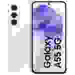 Samsung Galaxy A55 5G 5G Smartphone 128GB 16.8cm (6.6 Zoll) Lilac Purple Android™ 14 Hybrid-Slot
