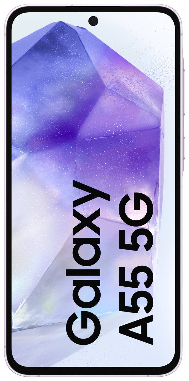 Samsung Galaxy A55 5G 128 GB Lilac Purple 16.8 cm (6.6 Zoll) Smartphone