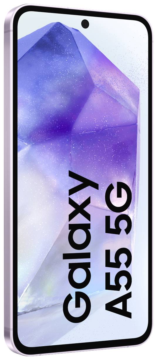 Samsung Galaxy A55 5G 128 GB Lilac Purple 16.8 cm (6.6 Zoll) Smartphone