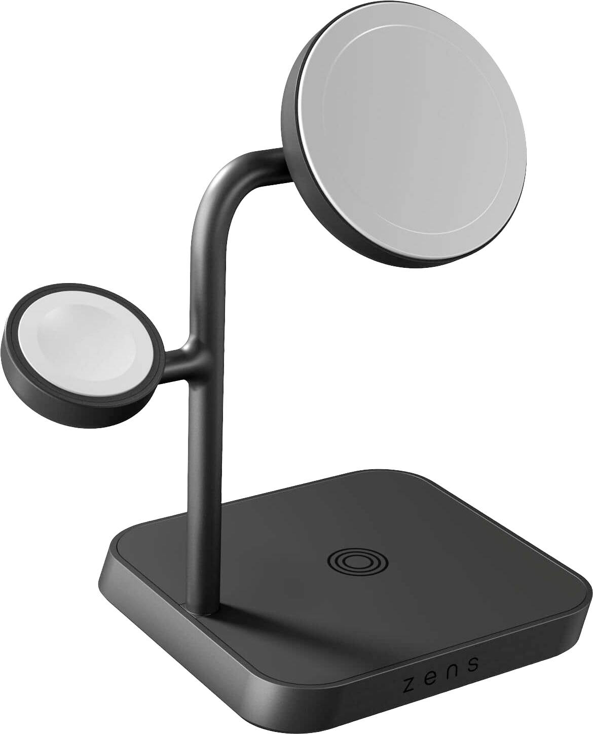 ZENS Induktions-Ladegerät Aluminium Series 4 in 1 Wireless MagSafe Charger ZEAPDC01/00 Schwarz