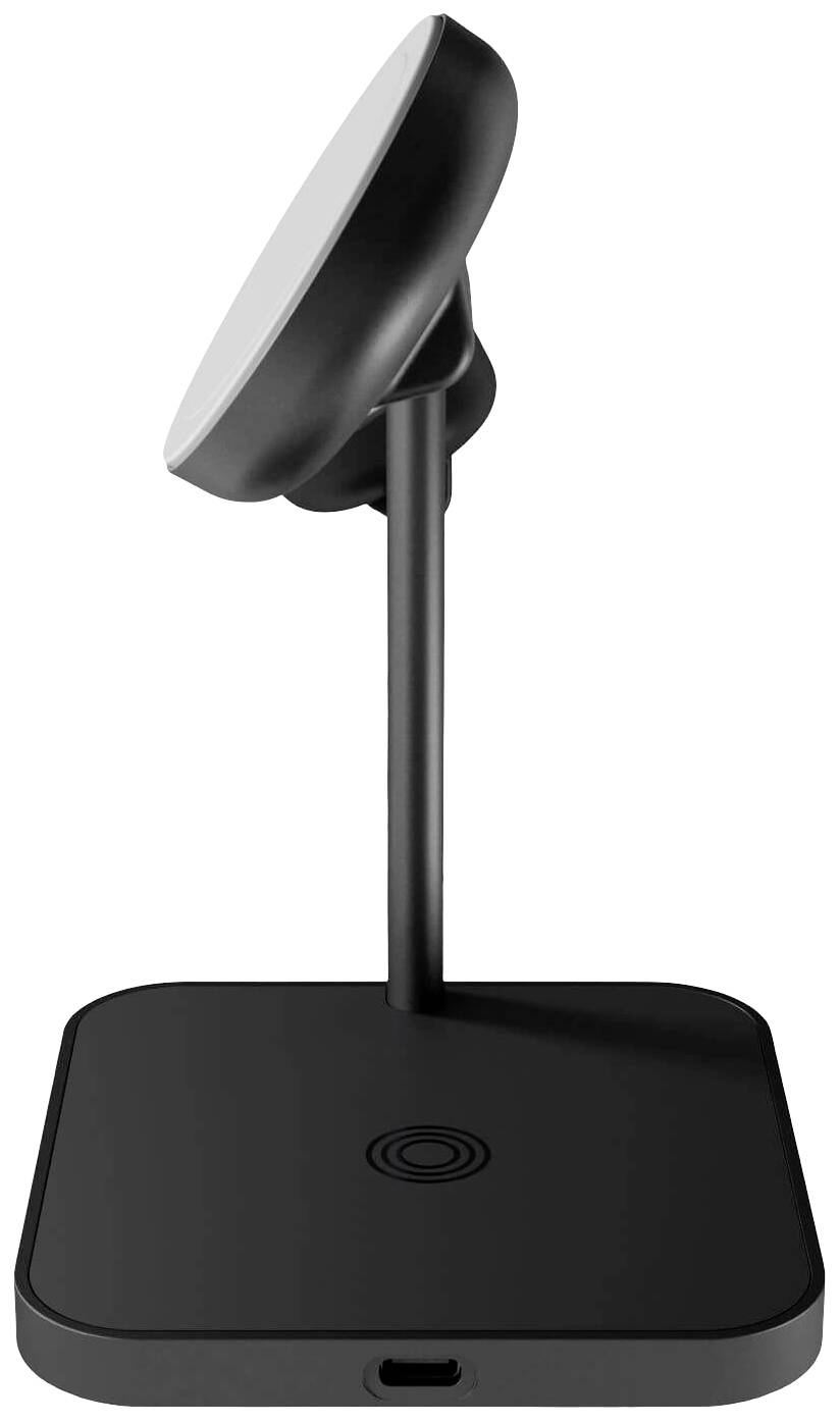 ZENS Induktions-Ladegerät Aluminium Series 4 in 1 Wireless MagSafe Charger ZEAPDC01/00 Schwarz