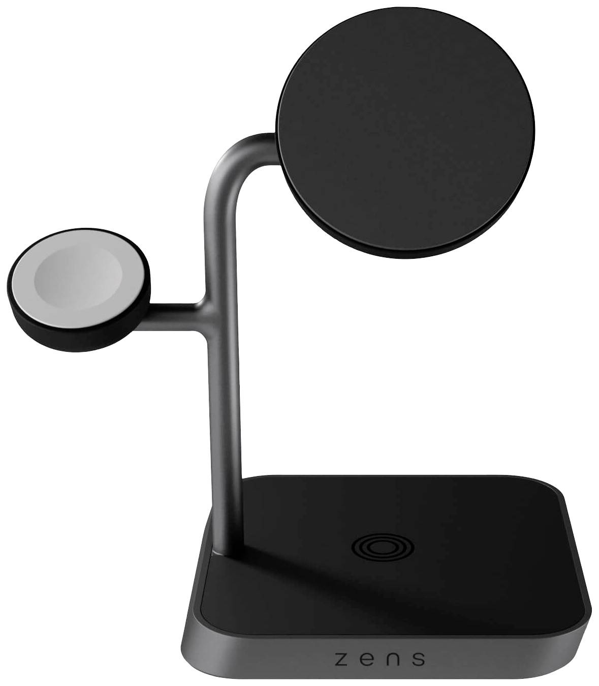 ZENS Induktions-Ladegerät Aluminium Series 3 in 1 Magnetic Wireless Office Charger Pro 3 ZEDC25B/00 Schwarz