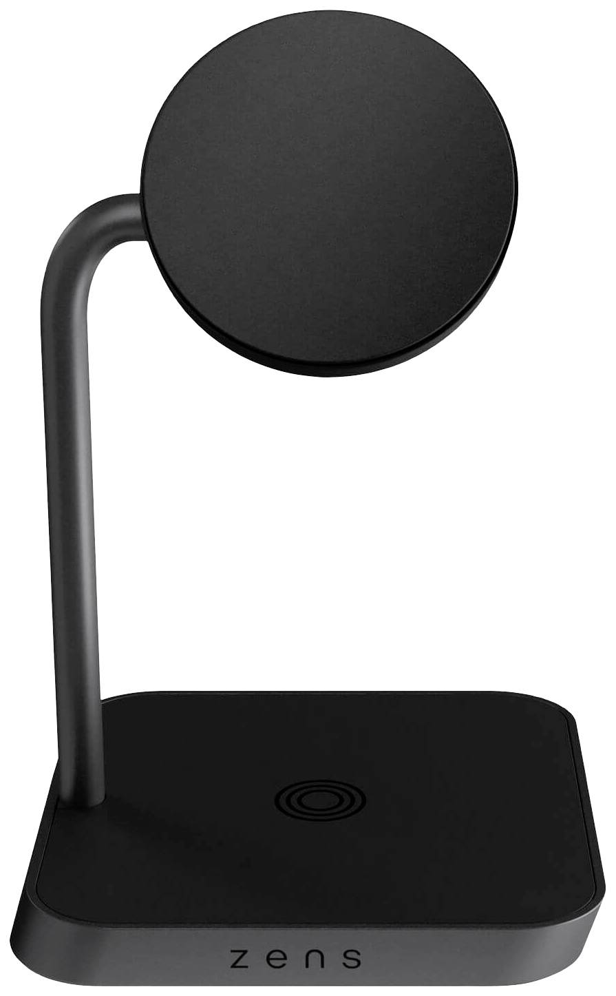 ZENS Induktions-Ladegerät Aluminium Series 2 in 1 Magnetic Wireless Office Charger 2 ZEDC26B/00 Schwarz