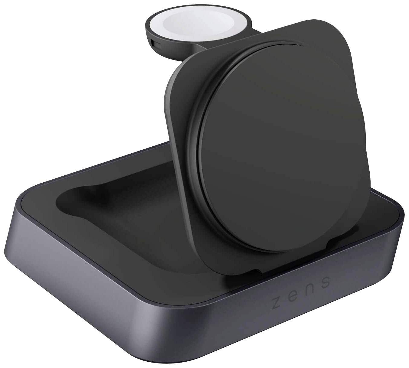 ZENS Induktions-Ladegerät Aluminium Series Magnetic Wireless Nightstand Charger Pro 2 ZEDC28B/00 Schwarz