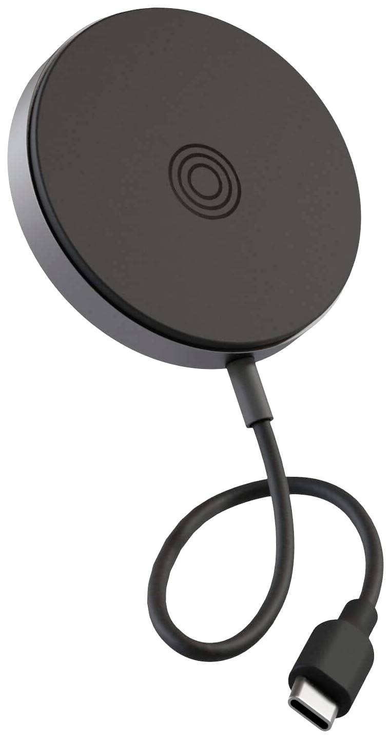 ZENS Induktions-Ladegerät Aluminium Series Wireless Charger Pro 1 ZESC17B/00 Schwarz