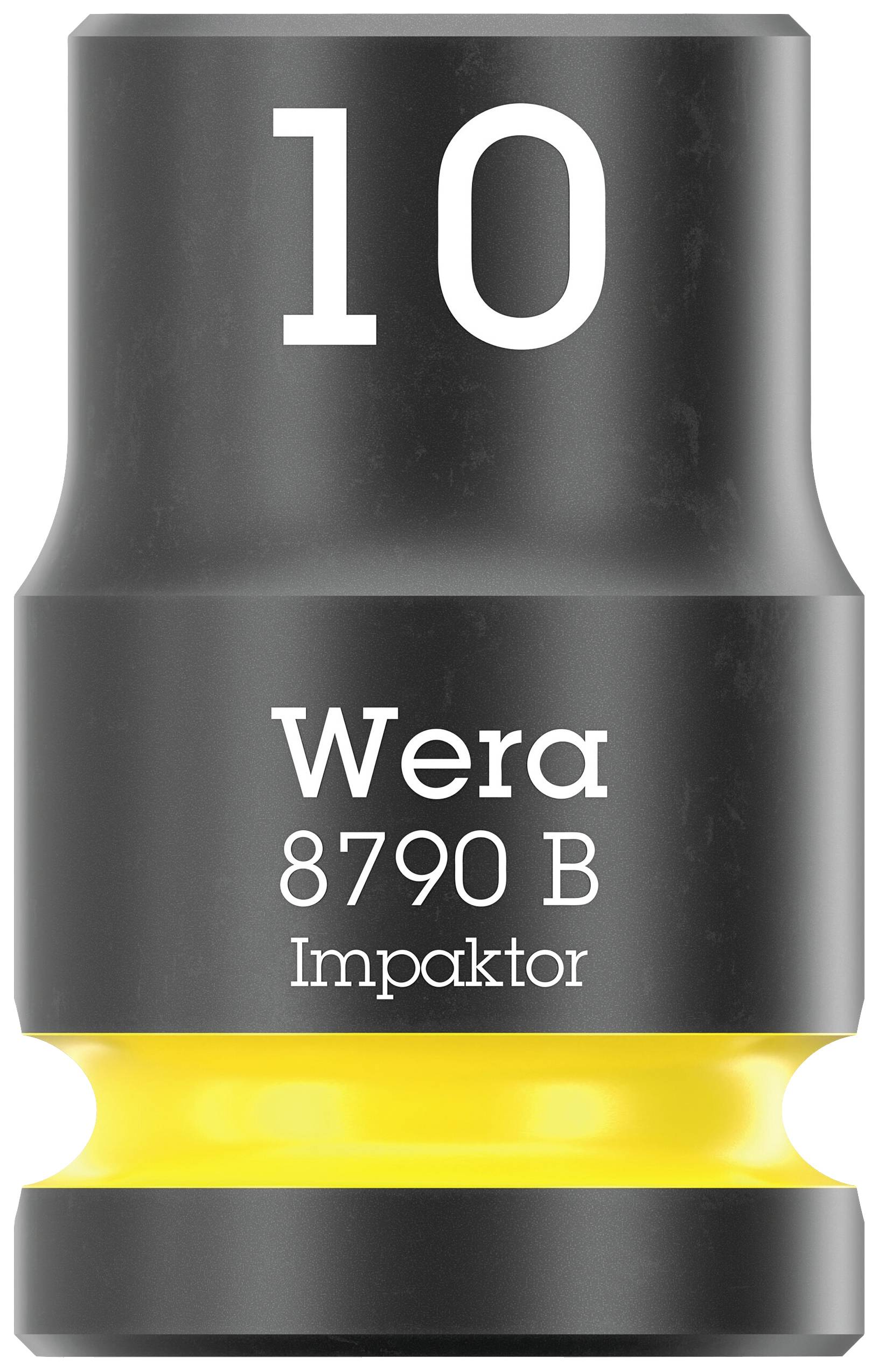 Wera 8790 B Impaktor 05005501001 Außen-Sechskant Steckschlüsseleinsatz 10mm 1 Stück 3/8"