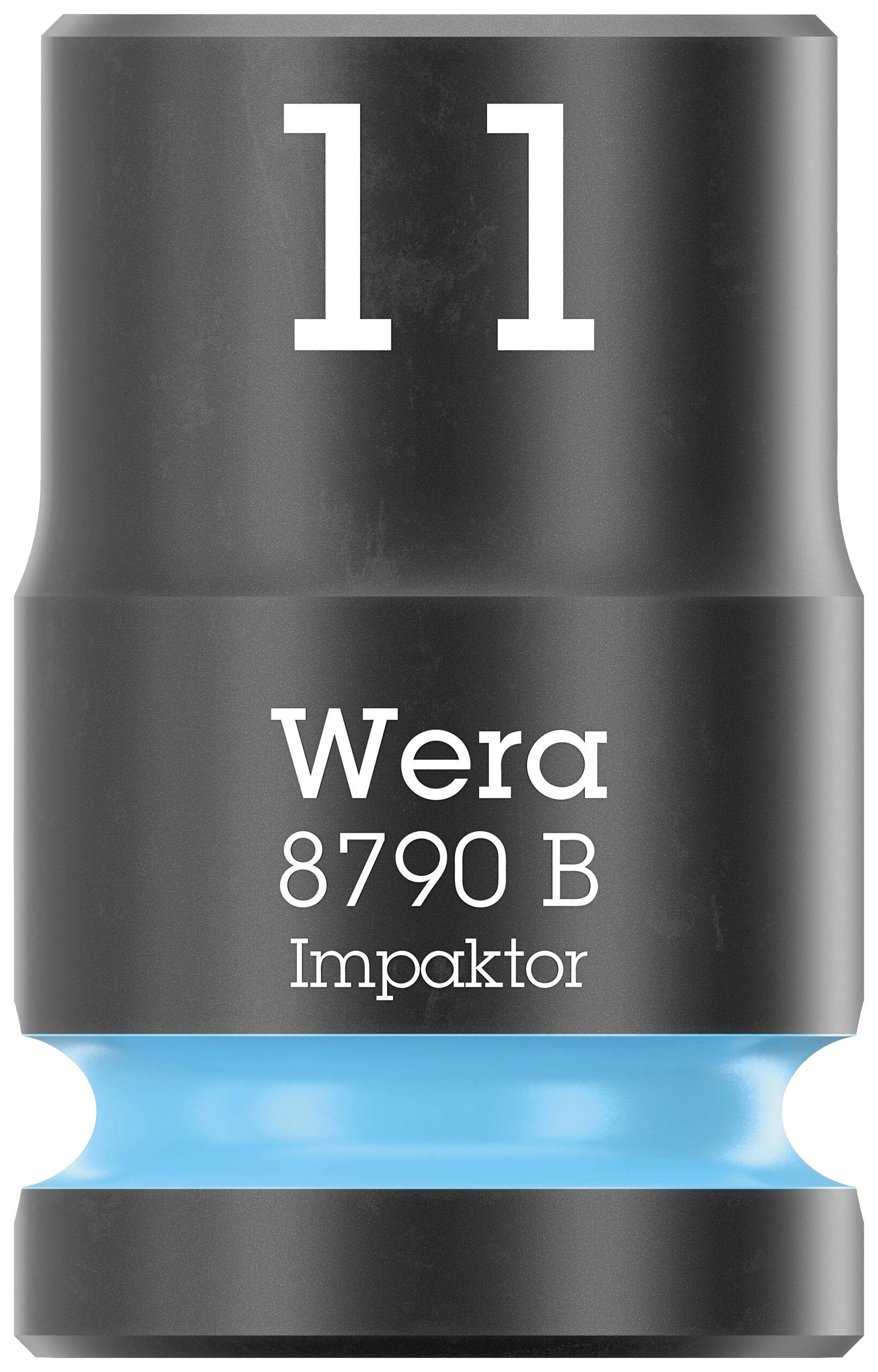 Wera 8790 B Impaktor 05005502001 Außen-Sechskant Steckschlüsseleinsatz 11mm 1 Stück 3/8"