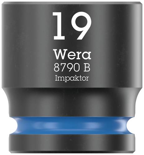 Wera 8790 B Impaktor 05005510001 Außen-Sechskant Steckschlüsseleinsatz 19mm 1 Stück 3/8
