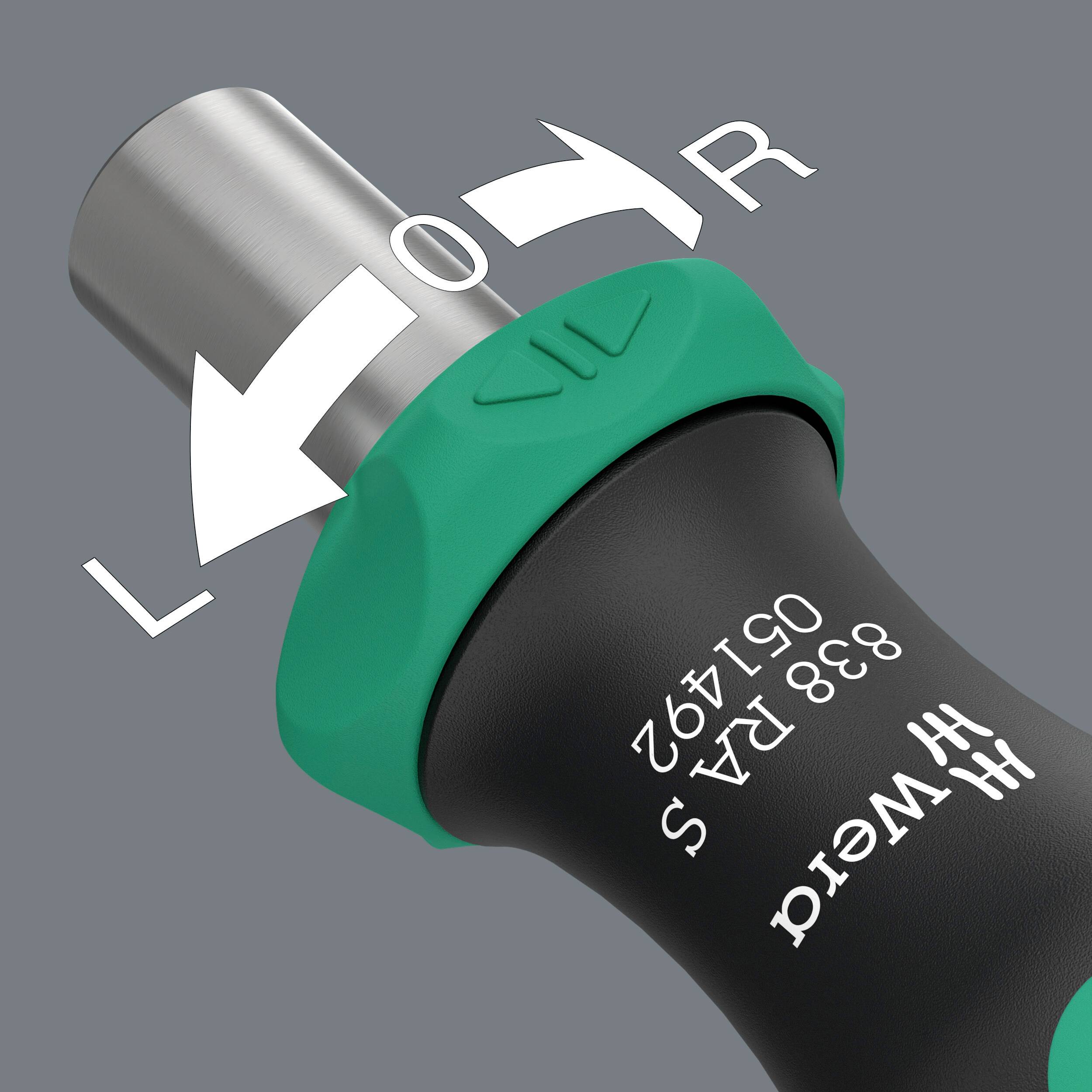 Wera 05051492001 Werkstatt Bit-Schraubendreher 1/4" (6.3 mm) 18 mm