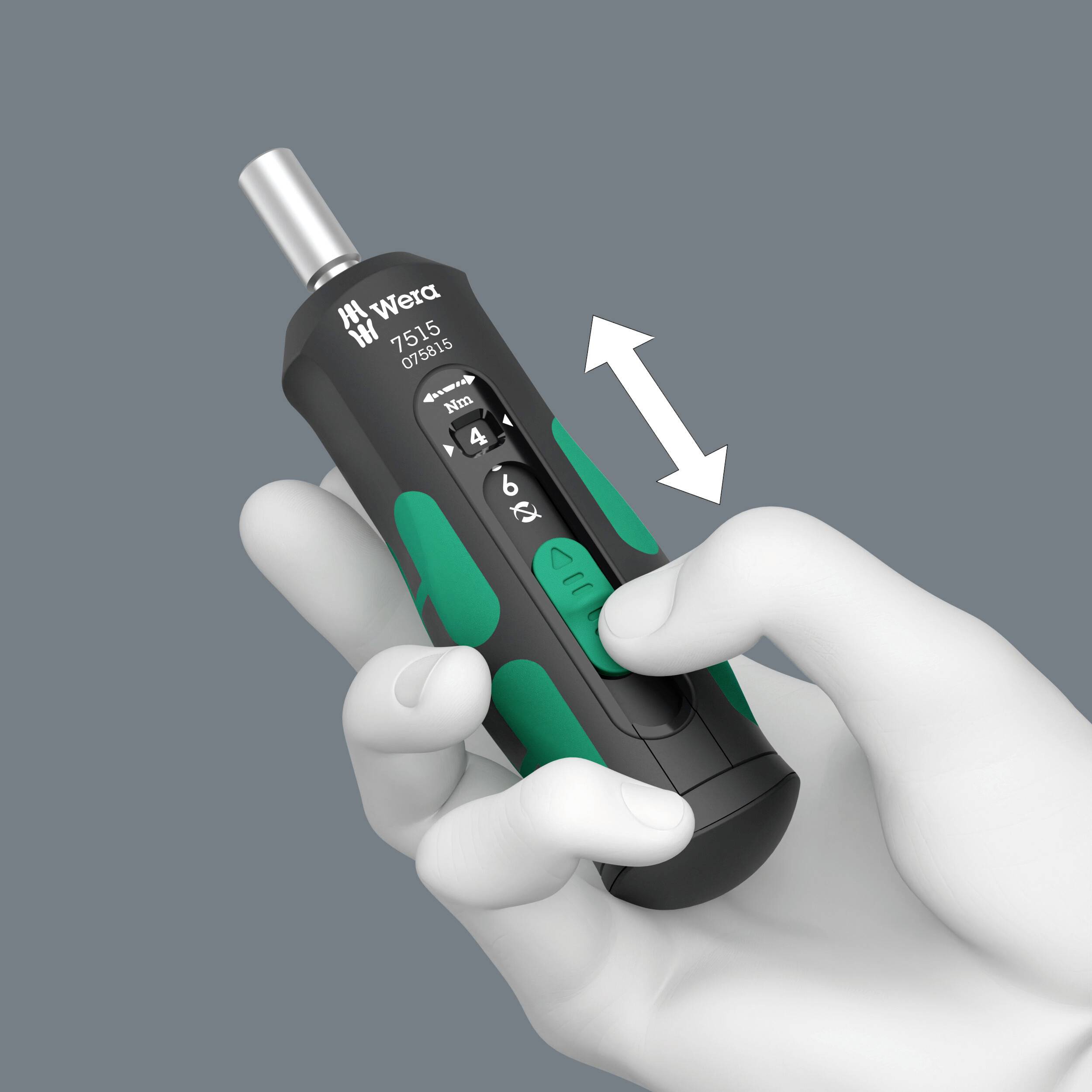 Wera 7515/7 Kraftform Safe-Torque Speed Bicycle 1 05075850001 Bit-Set 7teilig TORX, Innen-Sechskant inkl. Bithalter-Schraubendreher