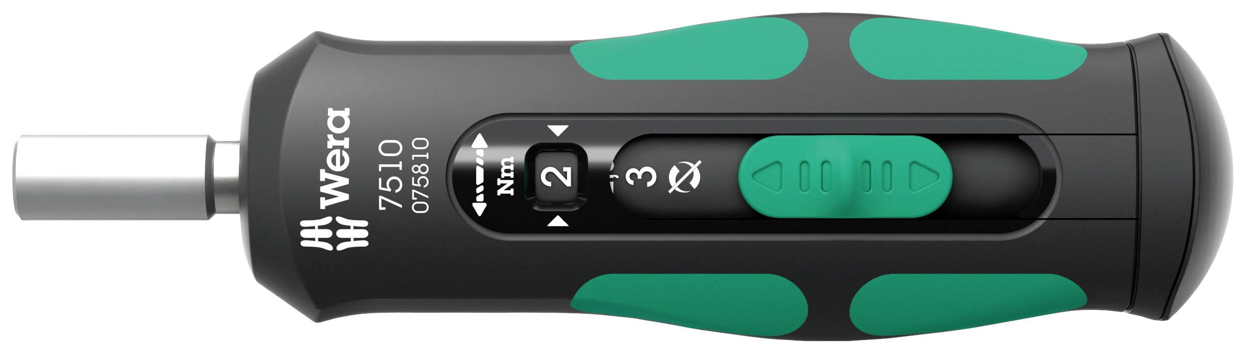 Wera 05075810001 Werkstatt Drehmoment-Schraubendreher 1/4" (6.3 mm)