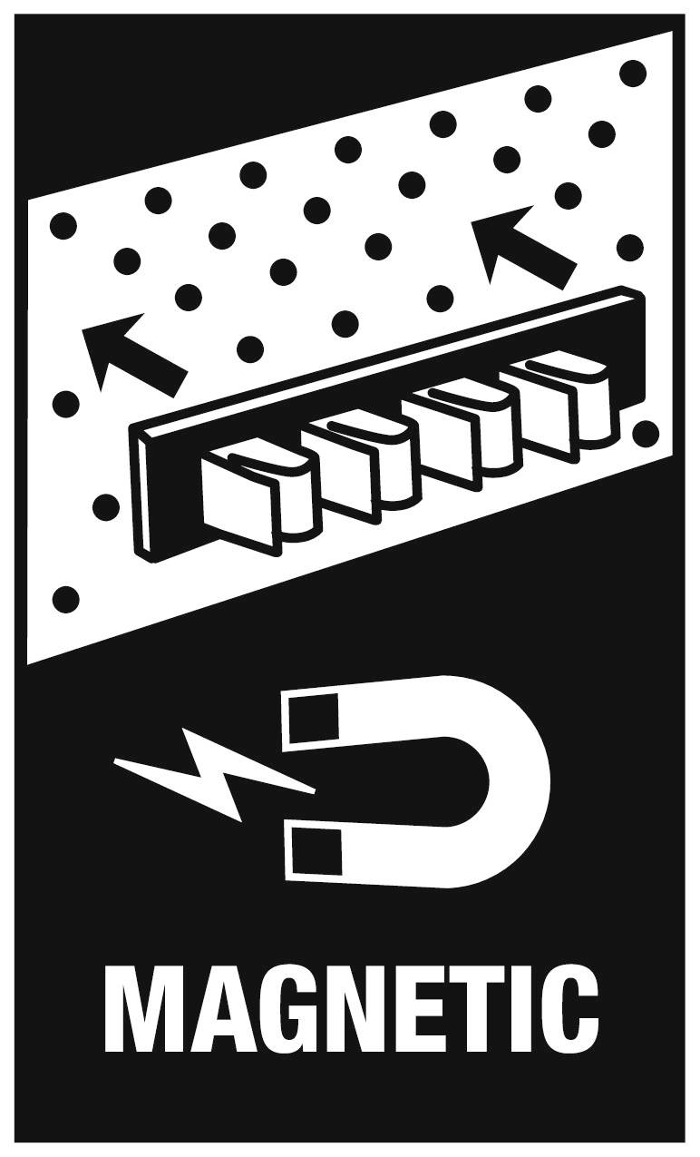 Wera 05136414001 9611 Magnetleiste für bis zu 9 Kraftform Schraubendreher, unbestückt (L x B) 400 mm x 30 mm 1 St.