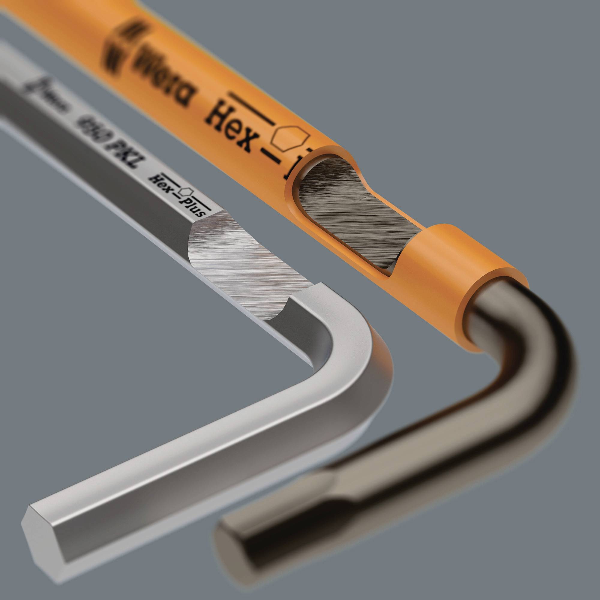 Wera 950/9 Hex-Plus Multicolour Imperial 3 Innen-Sechskant Winkelschraubendreher-Set 5/64 Zoll, 3/32 Zoll, 1/8 Zoll, 5/32 Zoll, 3/16 Zoll, 7/32