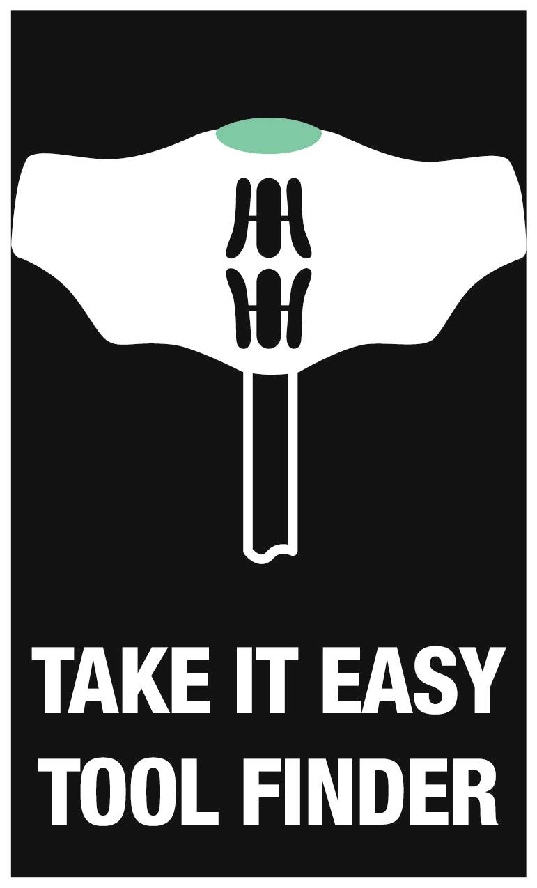 Wera 454/5 HF SHK Set 1 Universal Innen-Sechskantschraubendreher 5teilig Innen-Sechskant