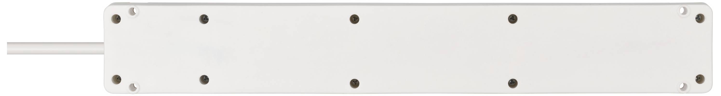 Brennenstuhl 1150660425 Steckdosenleiste mit Schalter Weiß Schutzkontakt 1St.