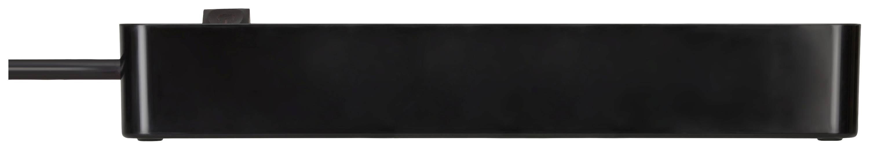 Brennenstuhl 1153240106 Steckdosenleiste mit Schalter Schwarz Schutzkontakt 1St.