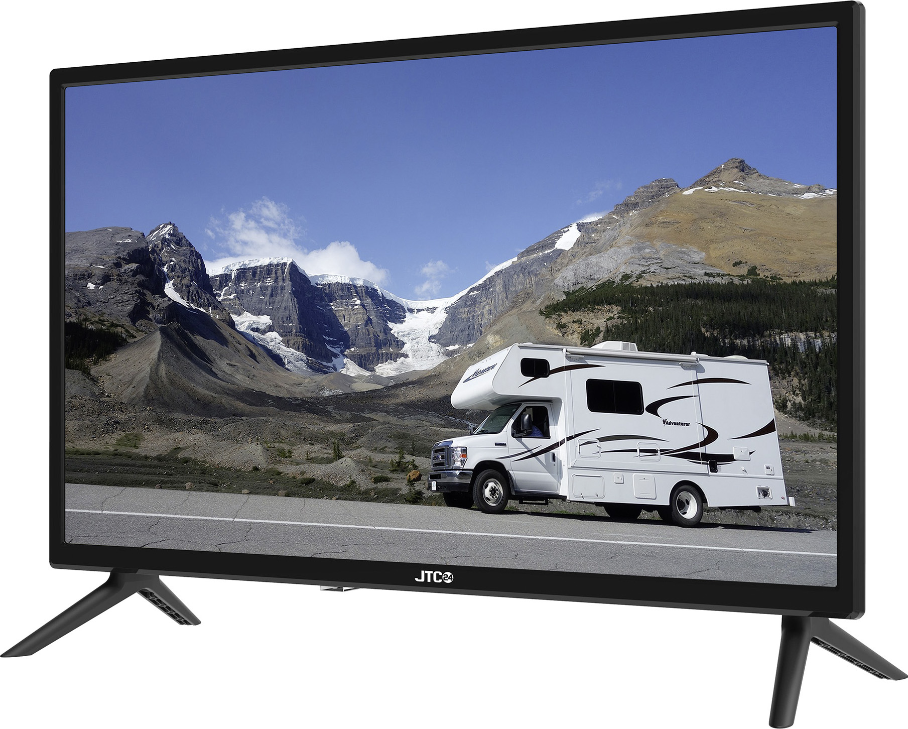 JTC JTCT24H39241 LED-TV 60 cm 24 Zoll EEK E (A - G) CI+, DVB-C, DVB-S, DVB-S2, DVB-T, DVB-T2, HD ready Schwarz
