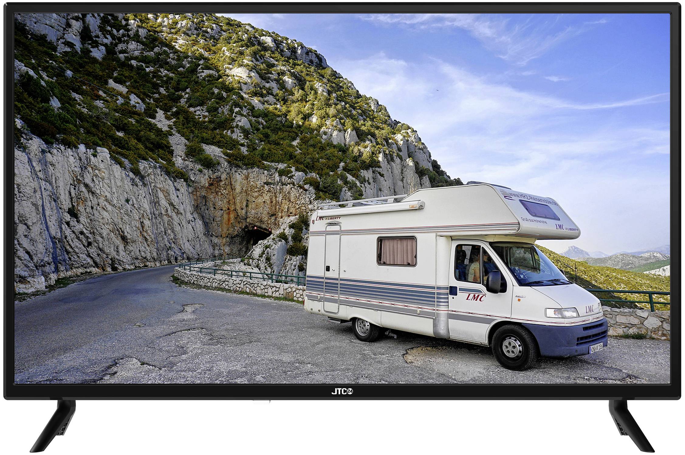 JTC JTCT32H39321 LED-TV 80 cm 32 Zoll EEK E (A - G) CI+, DVB-C, DVB-S, DVB-S2, DVB-T, DVB-T2, HD ready Schwarz